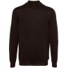 Jersey turtelneck sweater