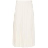 Plate midi skirt