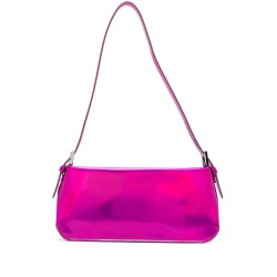 Dulce fuchsia leather handbag