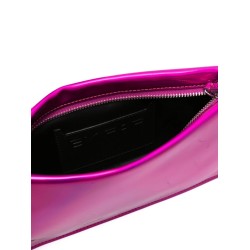 Dulce fuchsia leather handbag