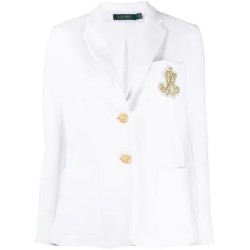 Bullion jacquard blazer