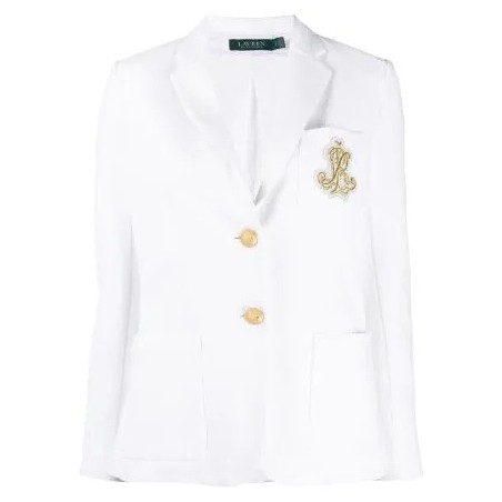 Bullion jacquard blazer