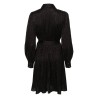 L/s pleated shirts dress