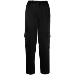 Satin cargo pant