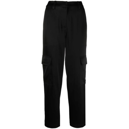 Satin cargo pant