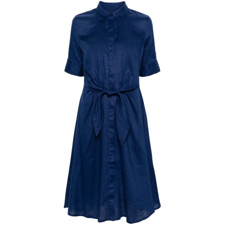 Wakana elbow sleeve day dress