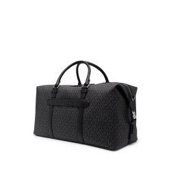 Hudson logo weekender bag