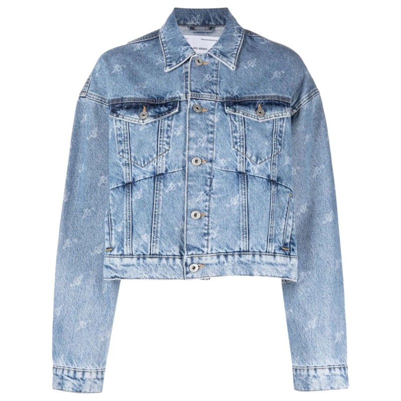 Signature rome denim jacket