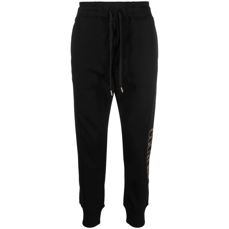 Logo thick foil trousers