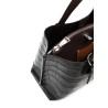 Embossed croc willow tote 24