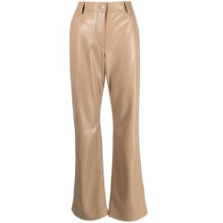 Faux leather pants