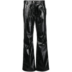 Faux leather pants