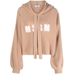 Knit hoodie