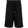 Logo cotton track shorts