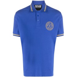 Logo-embroidered polo shirt