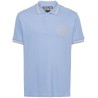 V-emblem piqué polo shirt