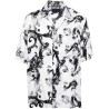 Watercolor couture-print shirt