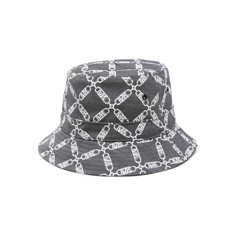 Mk logo print bucket hat