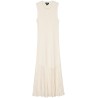 S/l ribbed knit maxi dress