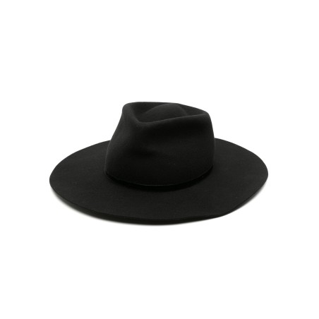 Wide brim felt hat