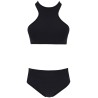 bikini set with mesh inserts