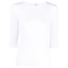 Elbow sleeve crew neck t-shirt