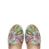 Espadrillas jacquard fiori