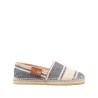 Espadrillas striped canvas