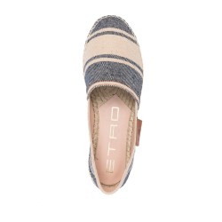 Espadrillas striped canvas