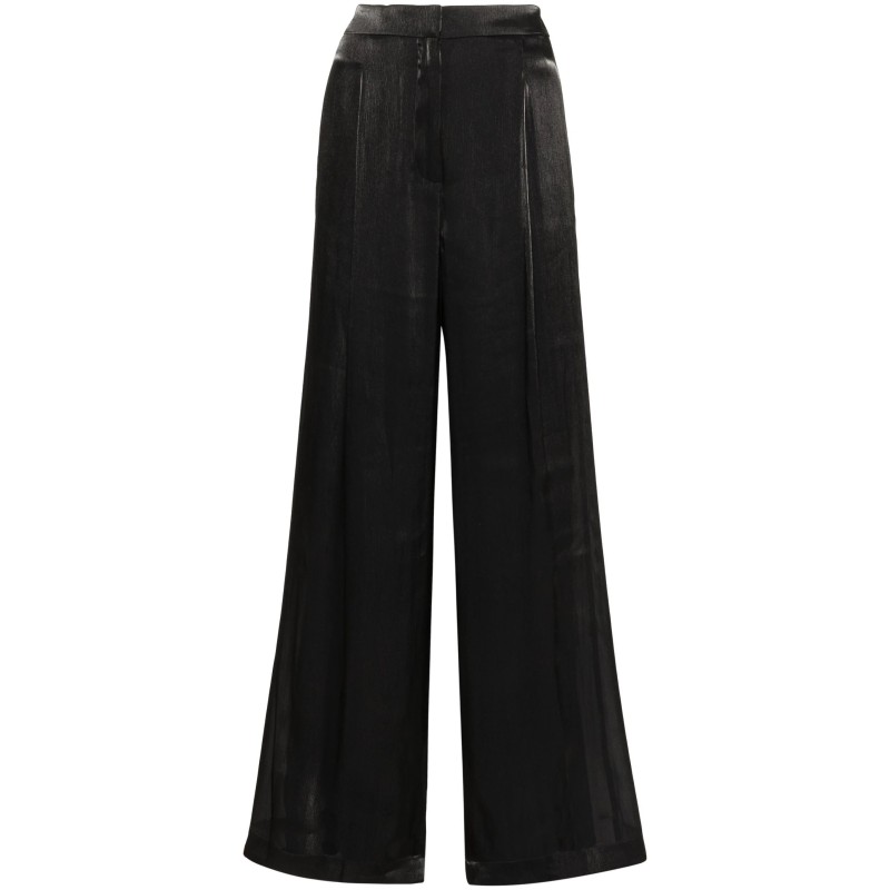 Iridescent wide leg pants