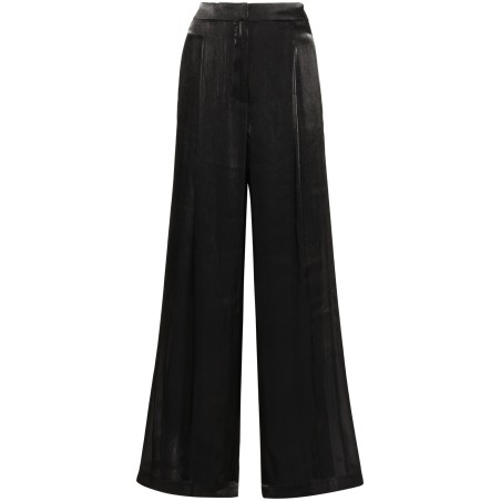 Iridescent wide leg pants