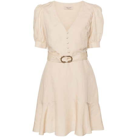 Linen mini dress