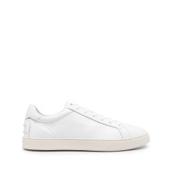 Low-top leather sneakers