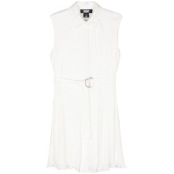 S/s pleated slip dress