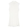 S/s pleated slip dress