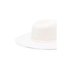 Wide brim felt hat