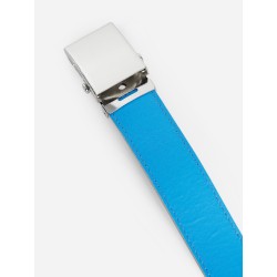 super fluo leather belt