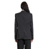 stretch cotton wool blazer