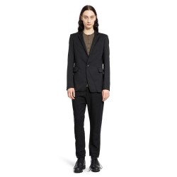 stretch cotton wool blazer