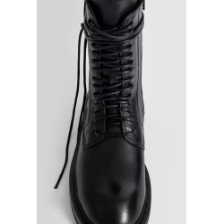 laced up combat boots