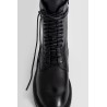 laced up combat boots