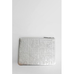 embossed logotype pouch