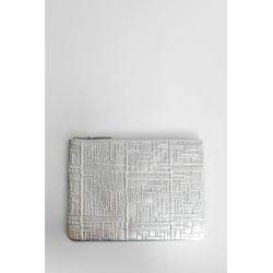 embossed logotype pouch