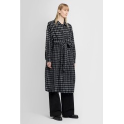 anna check coat