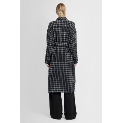 anna check coat