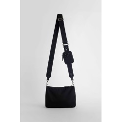 re-nylon and saffiano leather shoulder bag