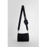 re-nylon and saffiano leather shoulder bag