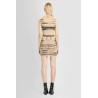 knwls collaboration trompe l'oeil tattoo short dress