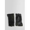 fingerless leather gloves