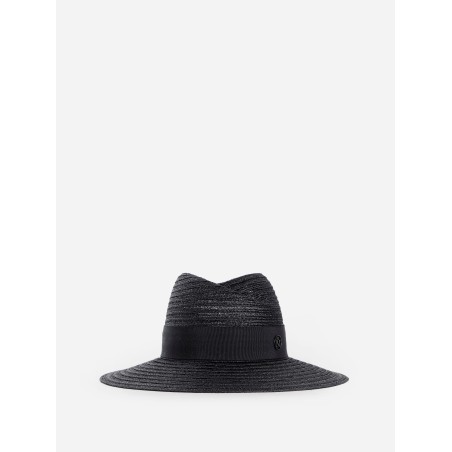 woven panama straw fedora hat